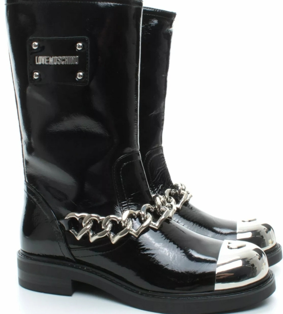 💥SOLD💥 Authentic MOSCHINO Boots Naplank